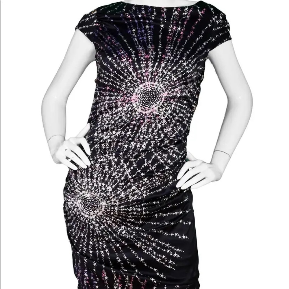 Ali Ro silk cocktail dress